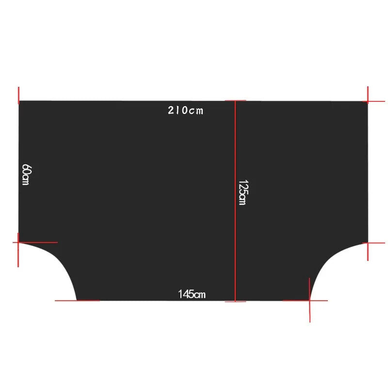 Car Snow Shield Magnetic Winter Snow Shield Front Windshield Protection Cover