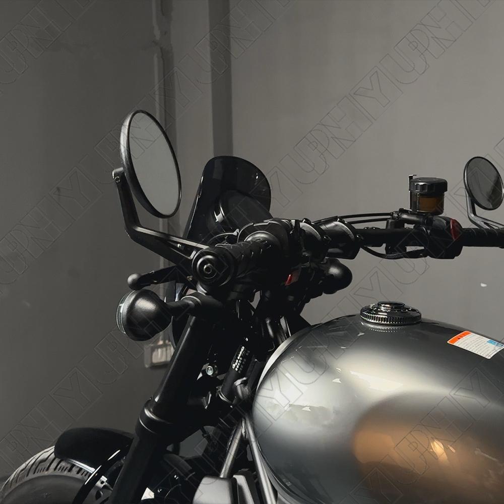 1× Front Windscreen Windshield Wind Deflector Fits for CFMOTO 450CL-C 2023 2024 Q