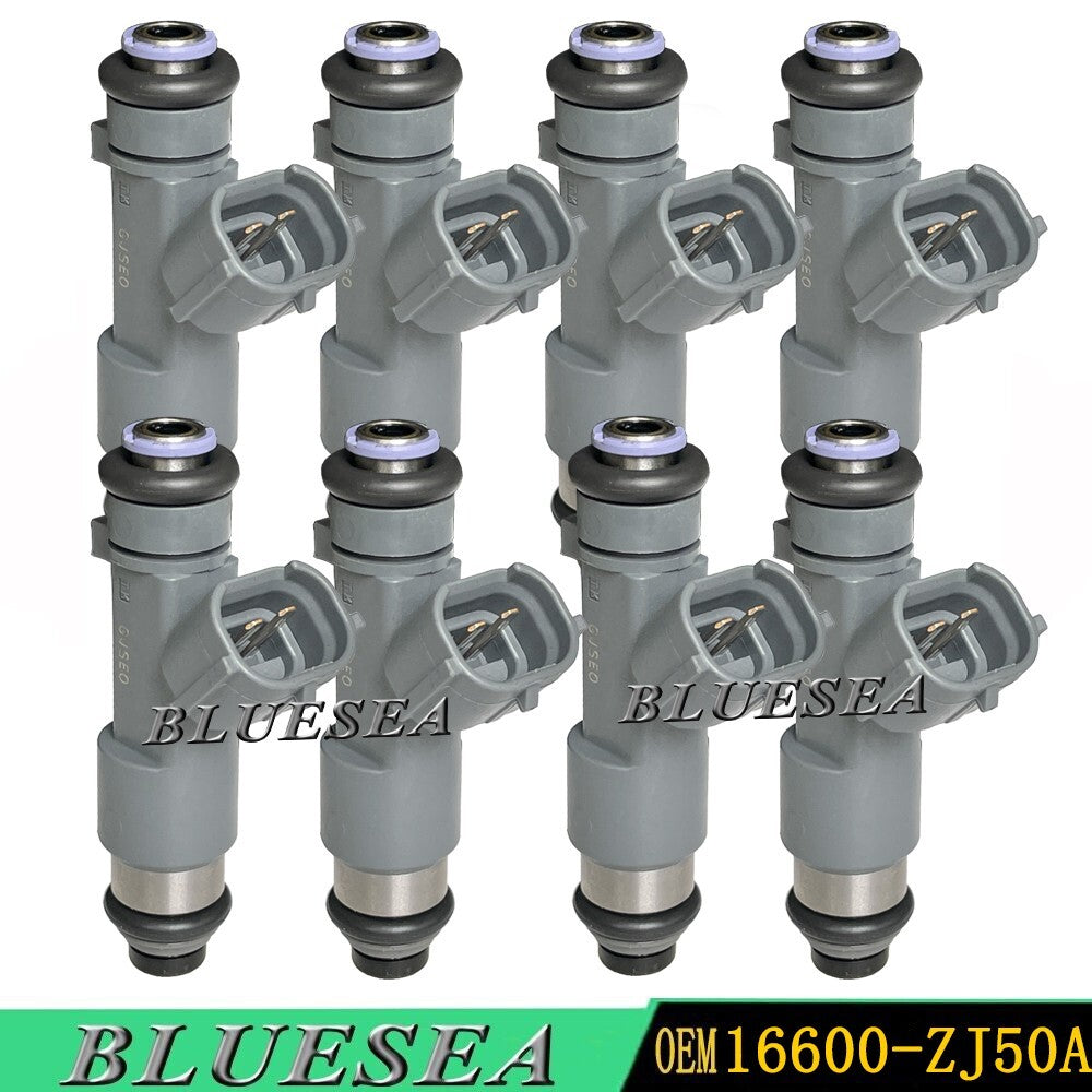 8PCS Fuel injector For 06-2015 for Nissan Armada Titan Frontier V8 5.6 VK56DE VQ40DE