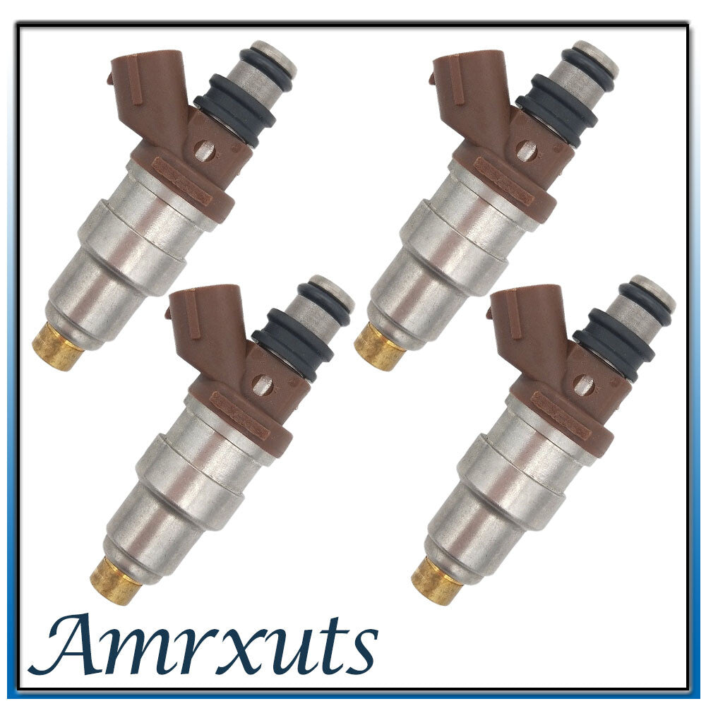 4-piece fuel injector 23250-75050 for Tacoma 1995-2000 T100 1996-1998 2.7L n