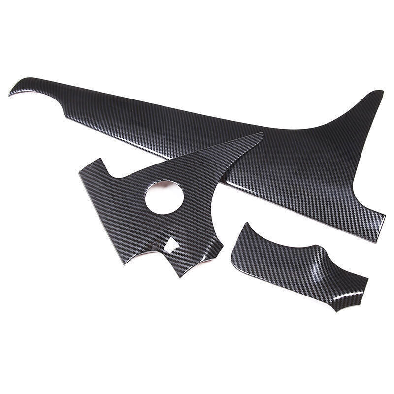 ABS Carbon Fiber Central Console Dashboard Strip Trim for Benz GLC X254 2023-24 n