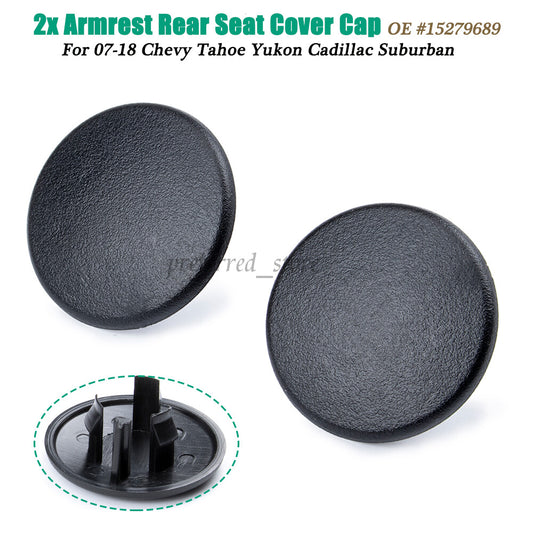 2-Pack Armrest Covers for Tahoe Suburban for GMC for Yukon for Cadillac v