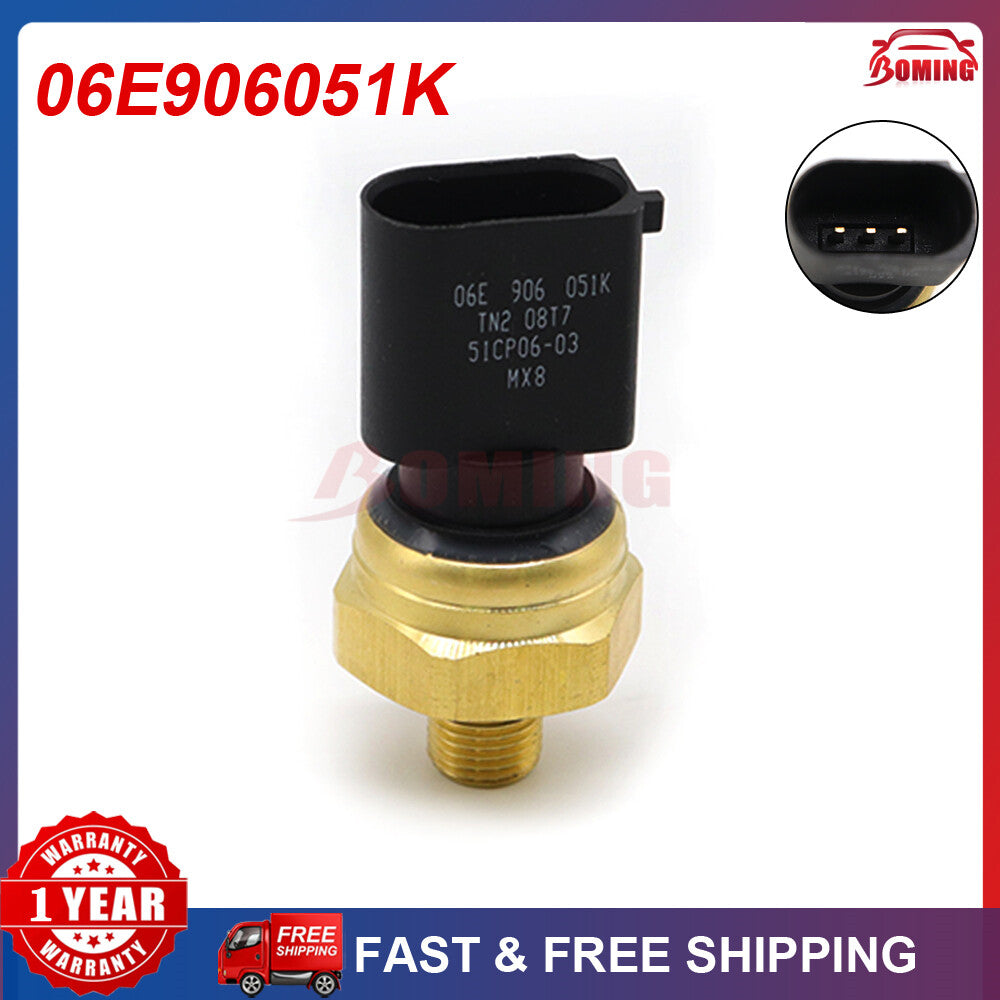 Fuel pressure sensor suitable for Audi A3, for A4 , for A5 , for A6 , TT, Quattro, Q5, S5, for Volkswagen Eos, GTI, for Jetta