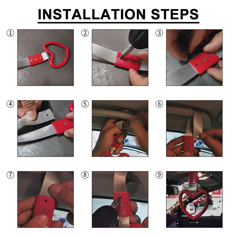 Blue Train Bus Handle Hand Strap Drift Charm Strap Drift Auto Accessories Car