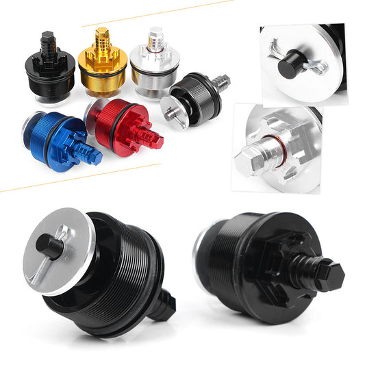 for Honda CB400 41mm CNC Aluminum Motorcycle Preload Adjusters Fork Bolts Q