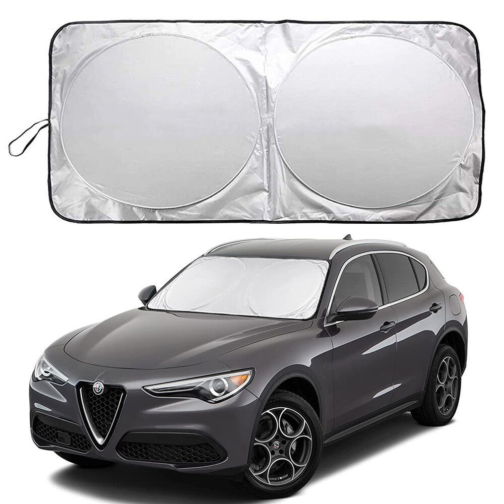 Suitable for Alfa for Stelvio automotive windshield sunshade UV block front cover/protector - n