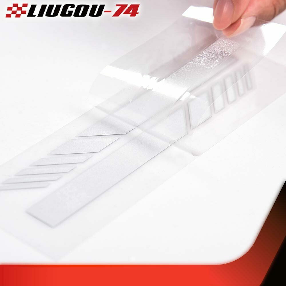 Suitable for car accessories silver rearview mirror 5D sticker vinyl stripe decal kit