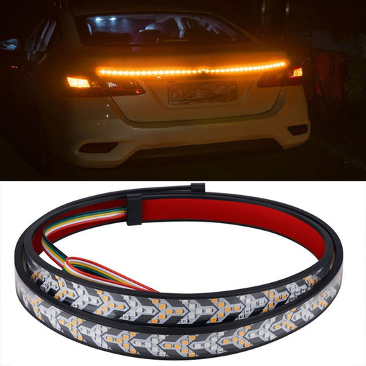 60-inch 528-LED truck tailgate turn signal brake taillight strip flowing - n