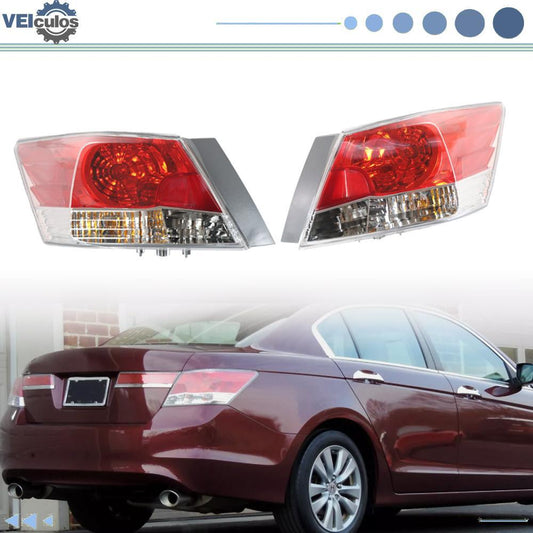 For 08-12 for Honda Accord Sedan Tail Light Lamp Brake Left + Right Side HO2800172