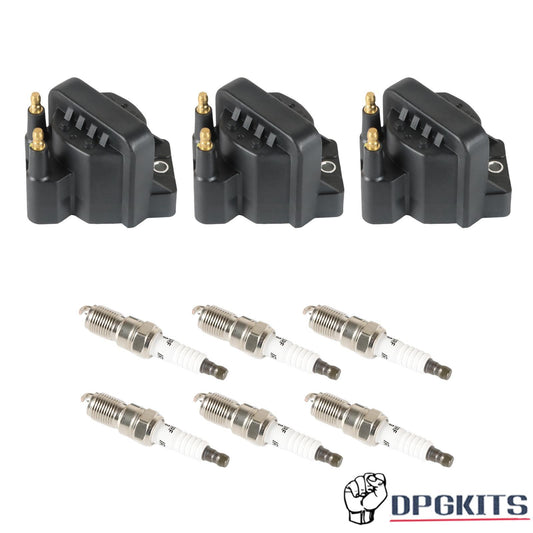 Ignition Coils + Iridium Spark Plug for Chevrolet Monte Carlo 2000-05 3.8L DR39