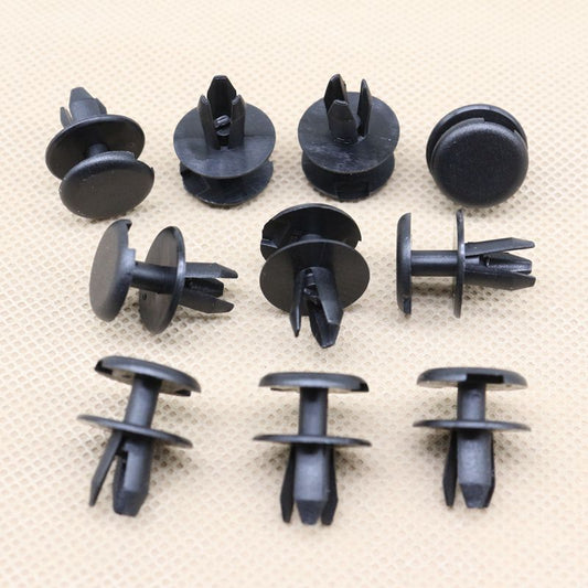 10-piece front bumper push-type retaining clips for GM vehicles 9130754