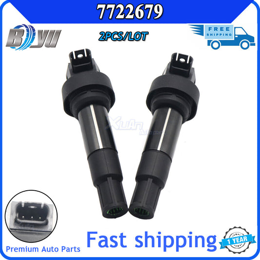 2 Ignition coils suitable for K1600GT K48 K61 2010-2017 7722679-02 7715853 772267902- v