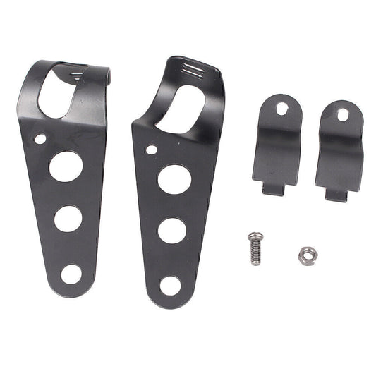 28-38mm Universal Scheinwerferhalterung Gabel Ear Chopper Cafe Racer f¨¹r for Harley