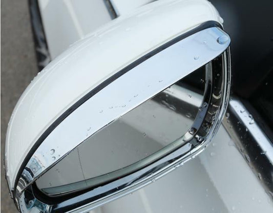 Chrome Rearview Mirror Rain Eyebrow Cover Trim for Mercedes-Benz GLC 260 300 23