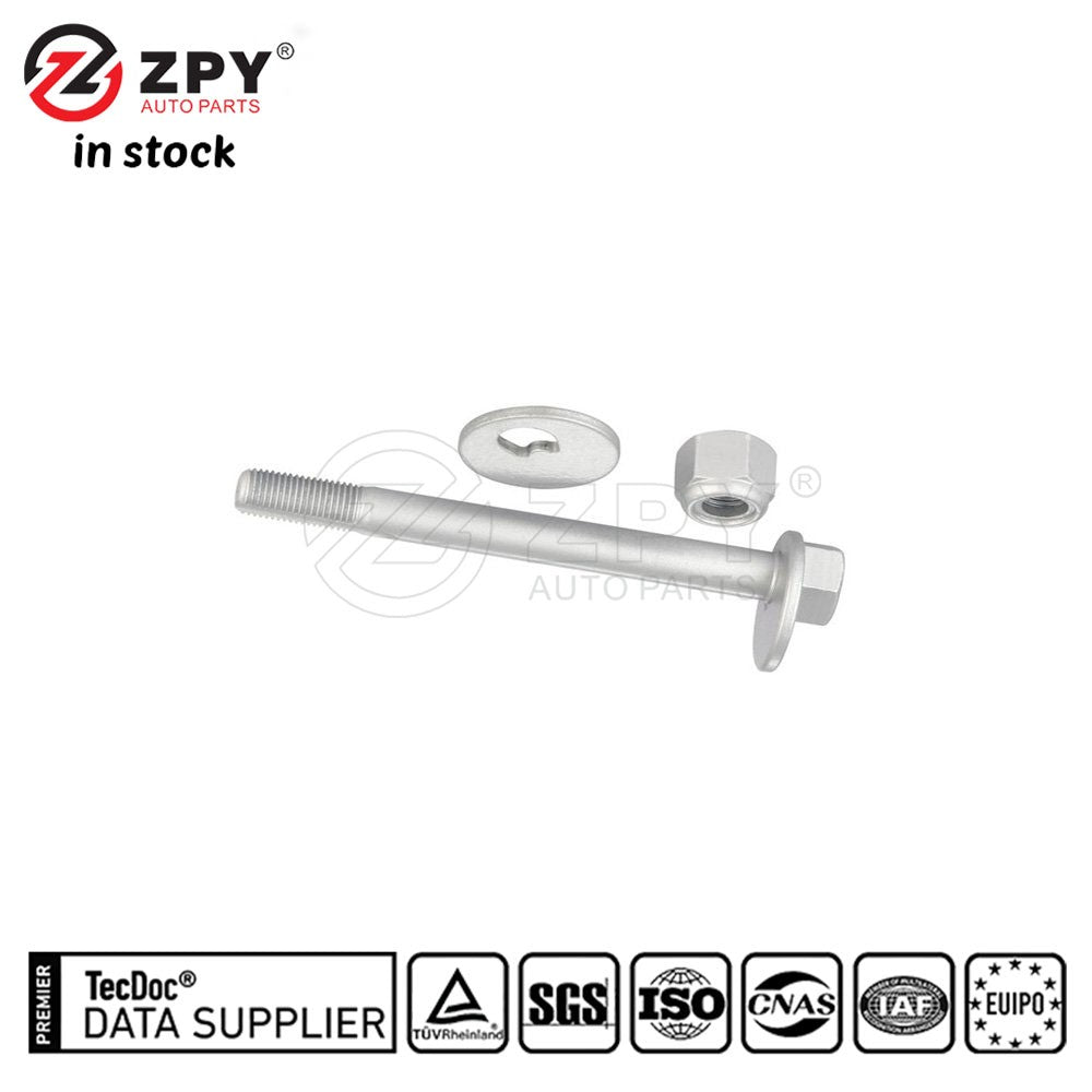 ZPY Front Lower Control Arm Camber Adjust Mounting Bolt Kit for Mercedes-Benz Q