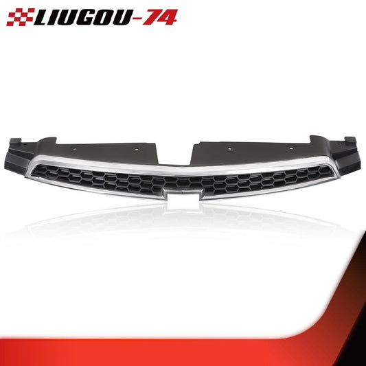 Fits 2011 - 2014 for Cruze front bumper upper grille for CHRome trim grill new product - v