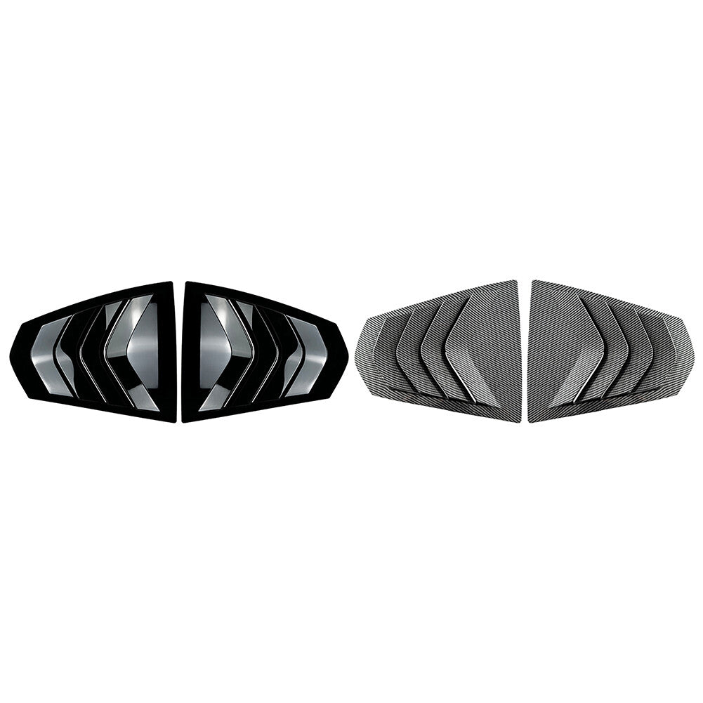 Rear Window Louver Shutter Cover Trim for BMW 3-Series G20 2019-2023