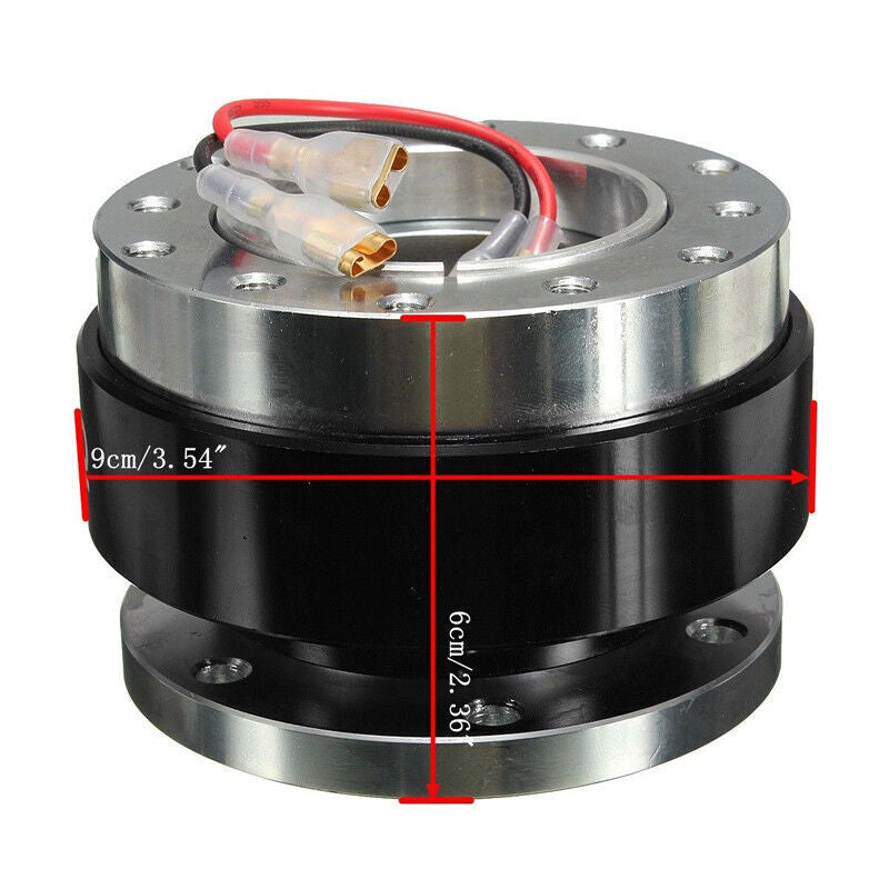 Car steering wheel quick release hub adapter 6 bolt clip Boss aluminum alloy - n