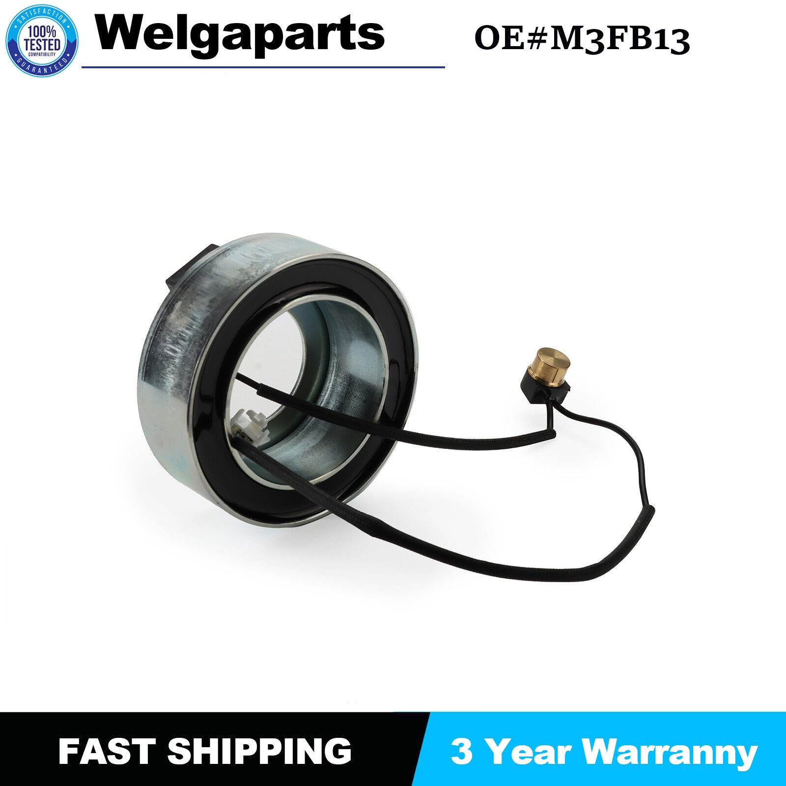 1X M3FB13 A/C Compressor Clutch Electromagnetic Coil for Mazda 3 5 2.0L 05-09