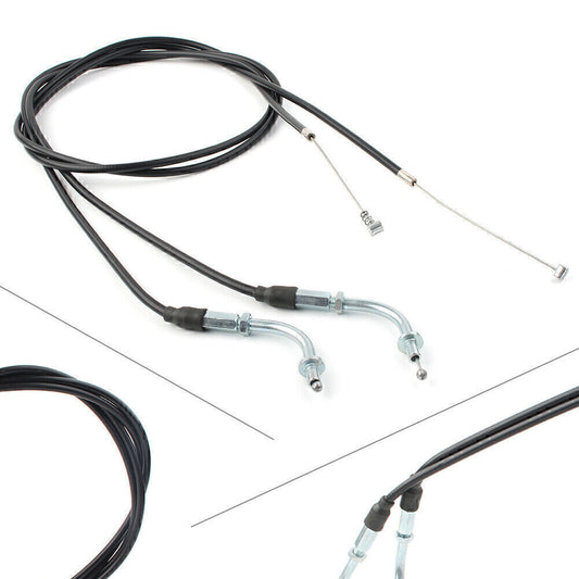 2x 130CM Throttle Cable Line Wire Fit for Harley Sportster 883 1200 XL883 XL1200 Q