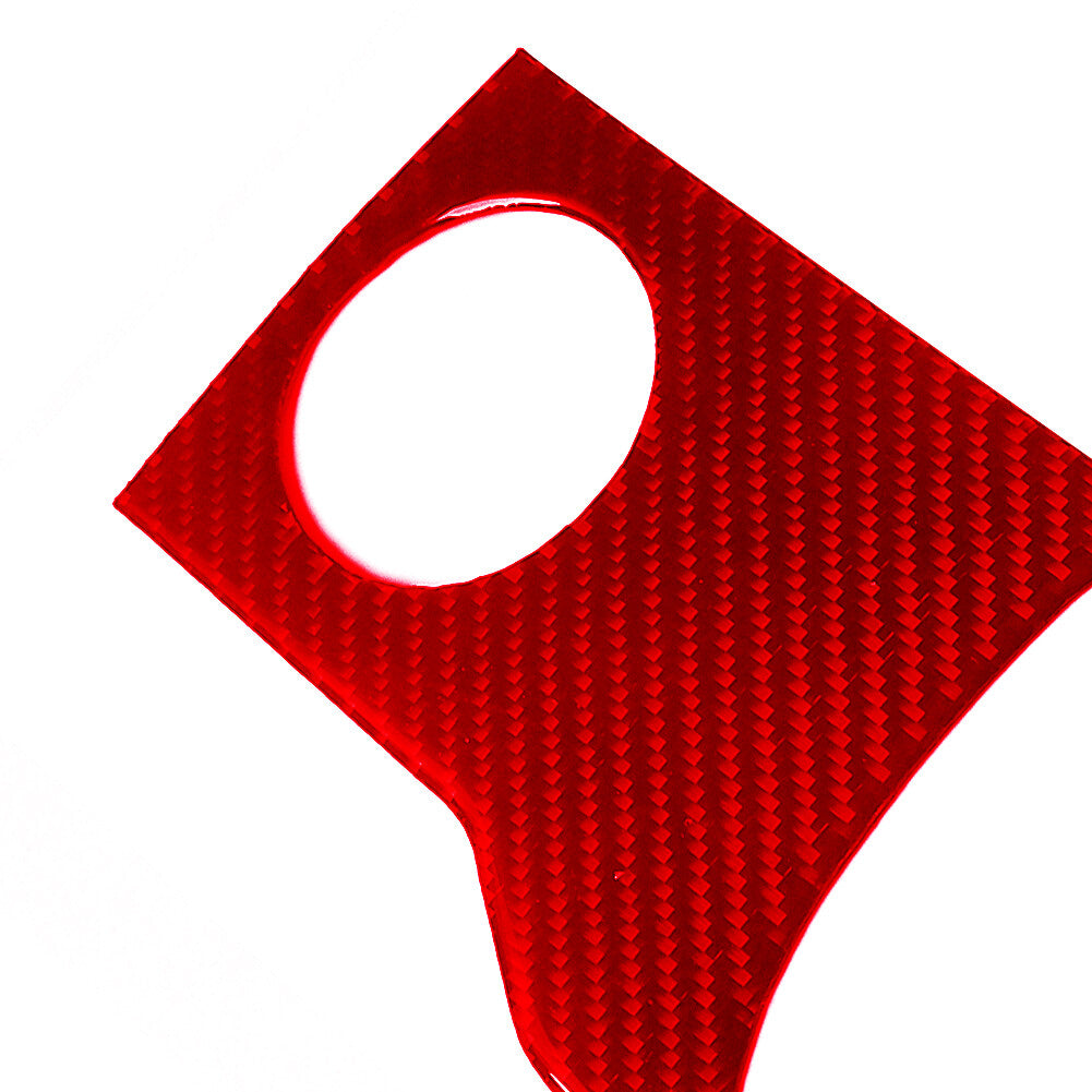2Pcs Red Carbon Fiber Side Air Vent Outlet Cover Trim for Lexus RX300 1998-2003 v