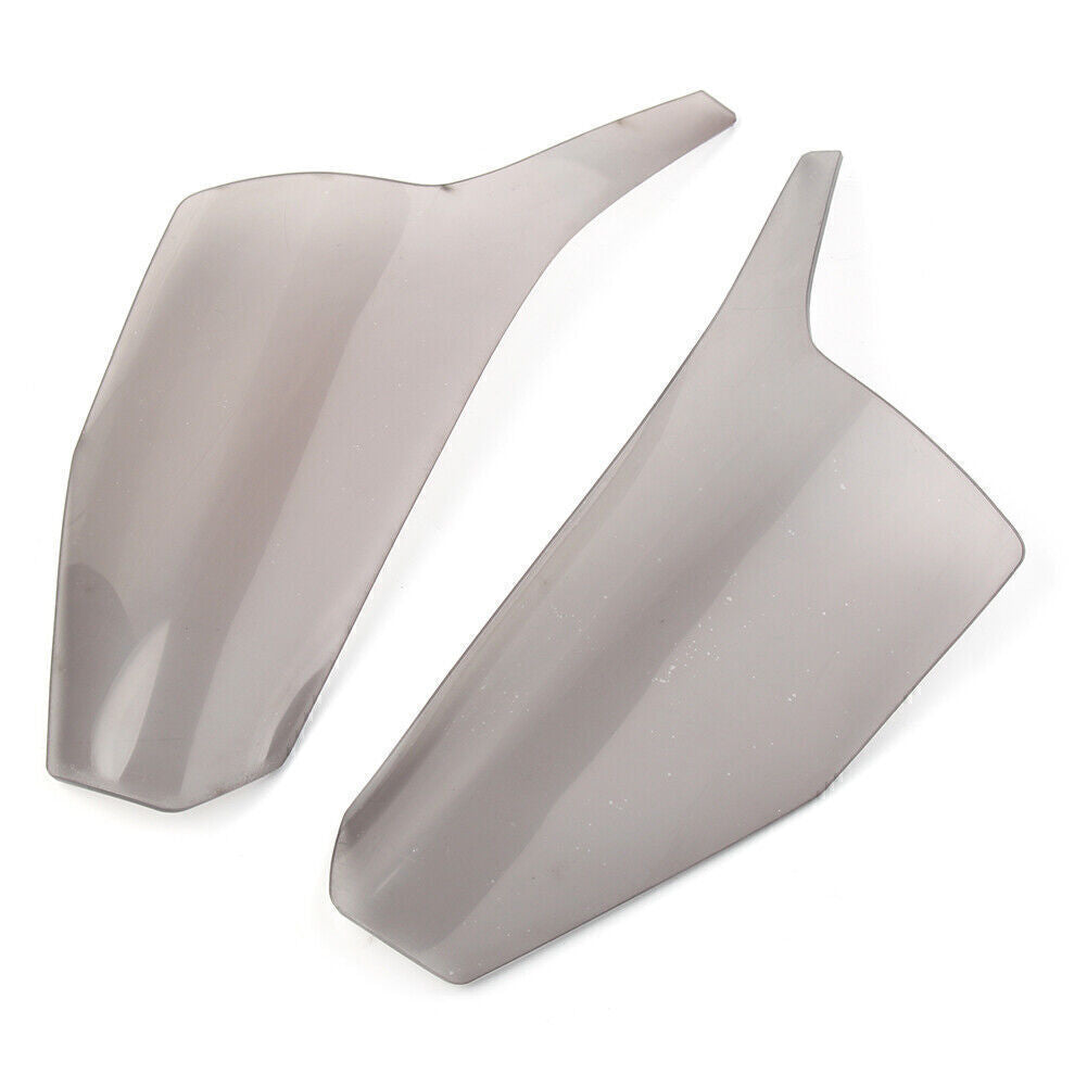 Smoke Front Headlight Guard Shield Screen Lens Cover for HONDA CBR500R 16-18 17 Q