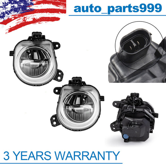 2-pack fog lights suitable for X3 F25 X4 F26 X5 F15 F85 X6 F16 (approx. 63177317251-) n