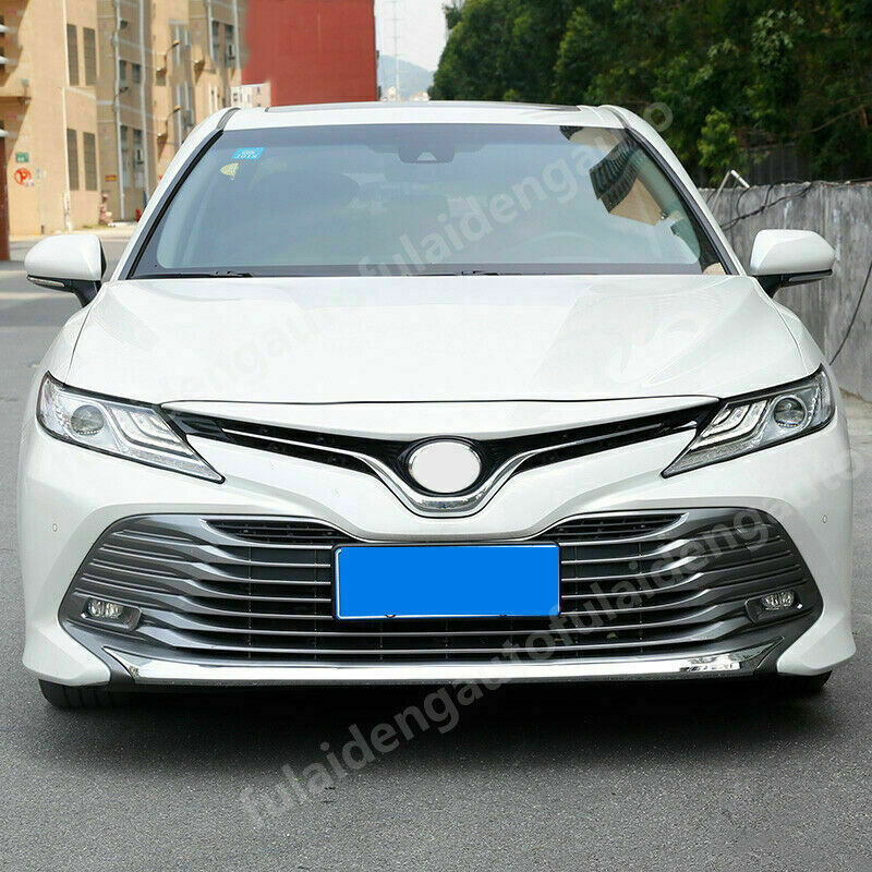 Front Lower Bumper Grille Molding Cover Trim for Toyota for Camry XLE LE L 2018-2020 Q