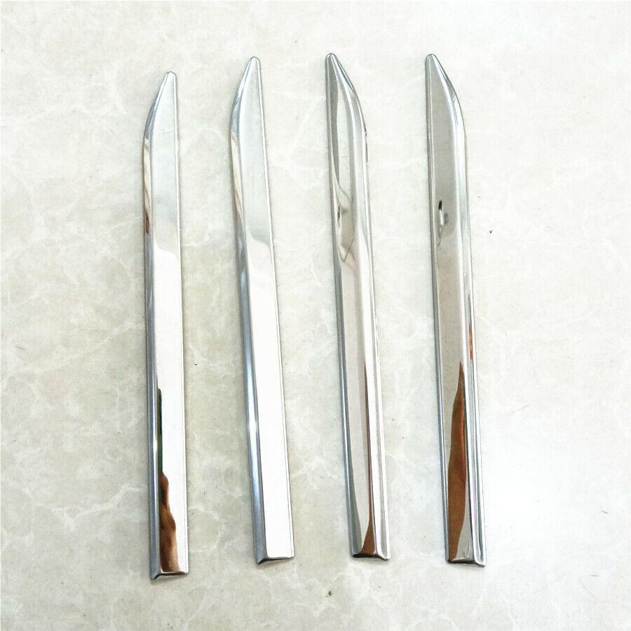 SUV front fender cover chrome alloy door dagger badge decoration car accessories - n
