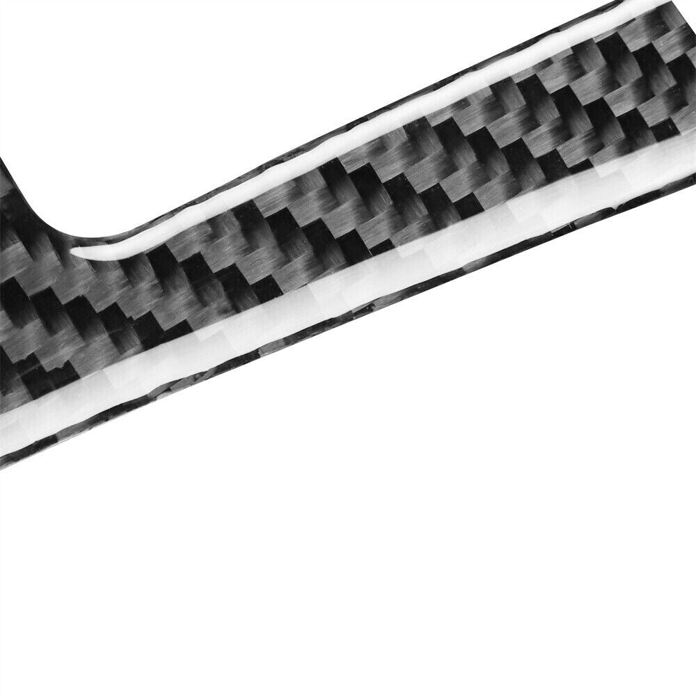 1Carbon Fiber Gear Shift Panel H-Shape Frame Cover Trim for Jaguar F-PACE XE XF n