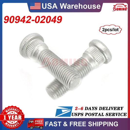 90942-02049 Wheel Lug Stud Hub Bolt for TOYOTA for CAMRY for COROLLA for LEXUS ES250 for SCION Q