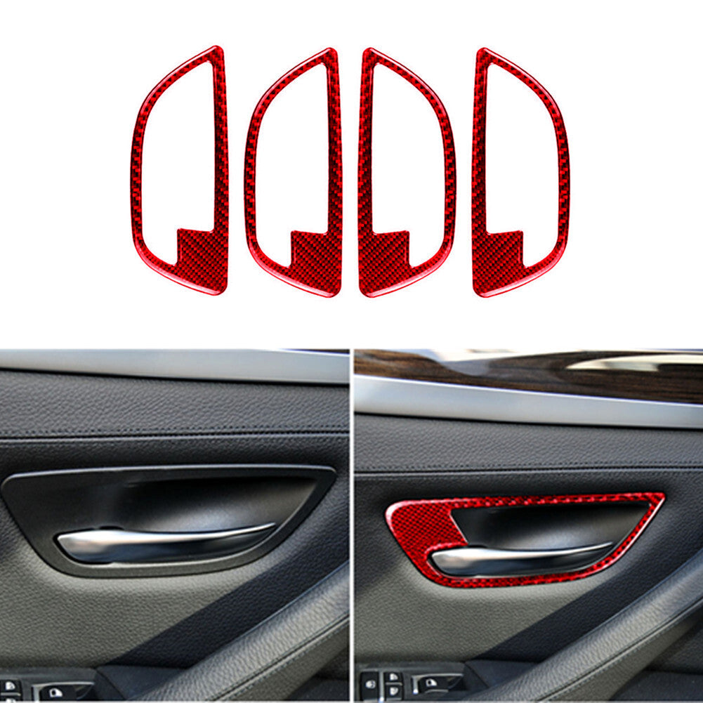 Carbon Fiber Steering Wheel Accent Cover Trim Sticker for Mustang 2005-2009 v