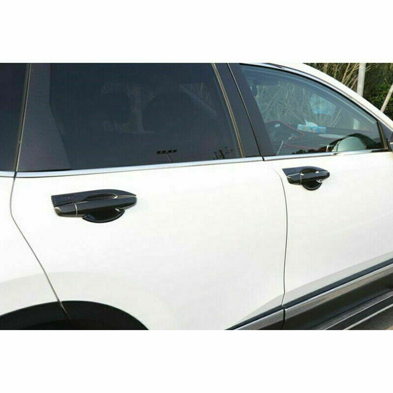 for Honda CRV CR-V 2017-2021 Carbon Fiber Exterior Door Handle Bowl Cover Trim