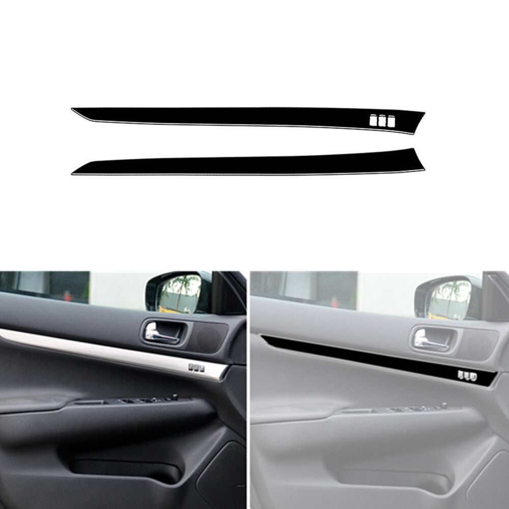 Real Carbon Fiber Inner Steering Wheel Panel Trim for Honda for Civic 10th 2016 - 2021- v