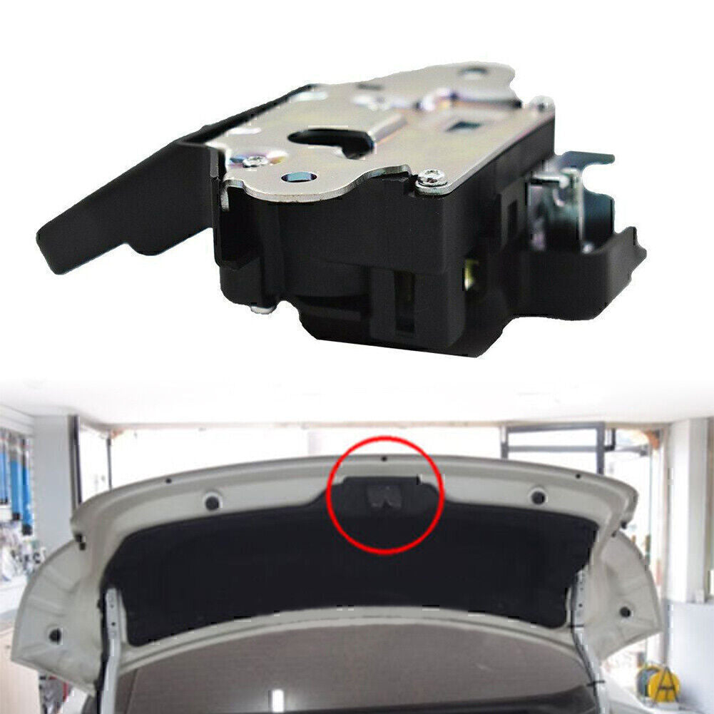 Rear Tailgate Trunk Latch fit for Hyundai for Elantra 2011 2012 2013-2016 black plastic Q