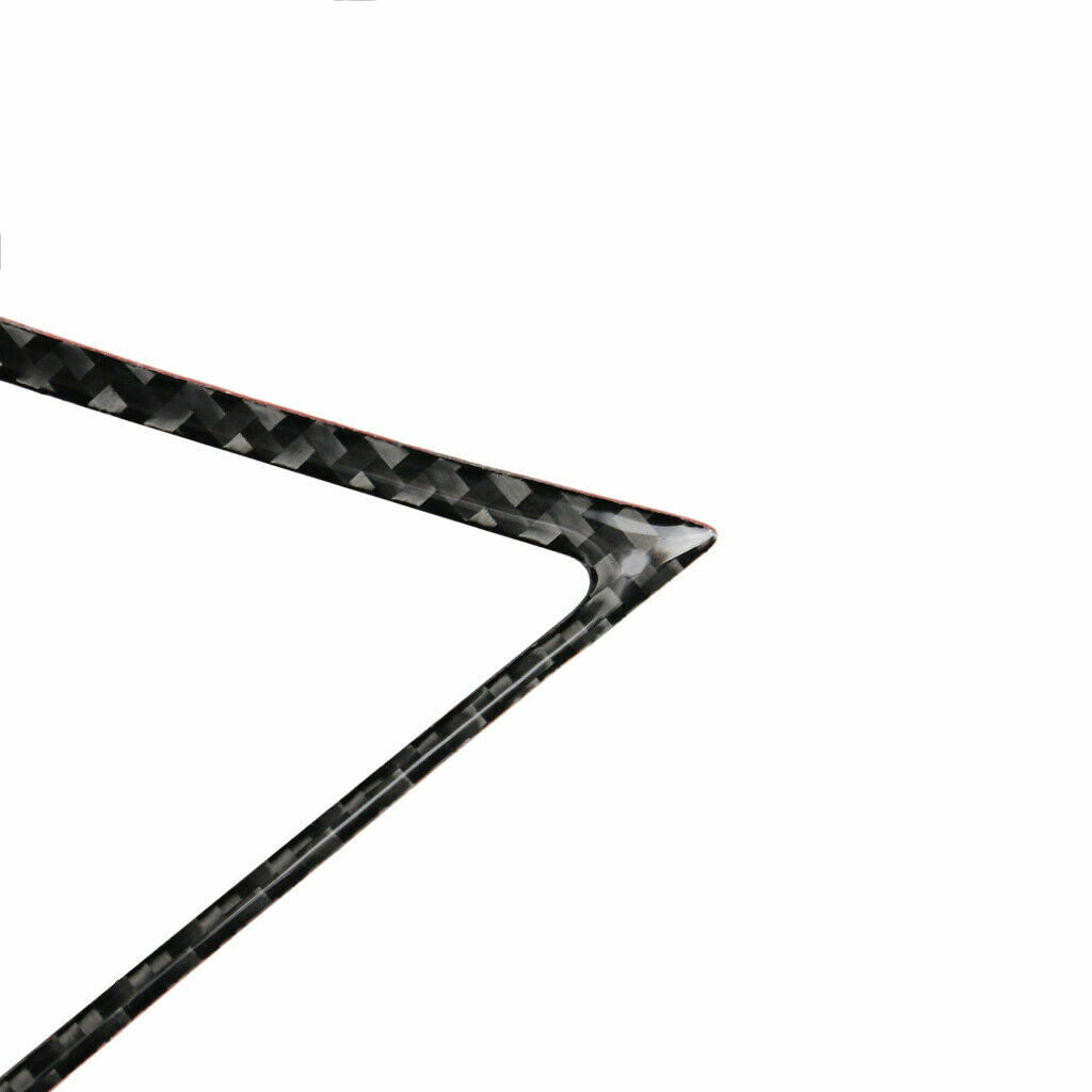Carbon Fiber Center Console Panel Decor Trim Cover Fit for Infiniti Q50 2014-19