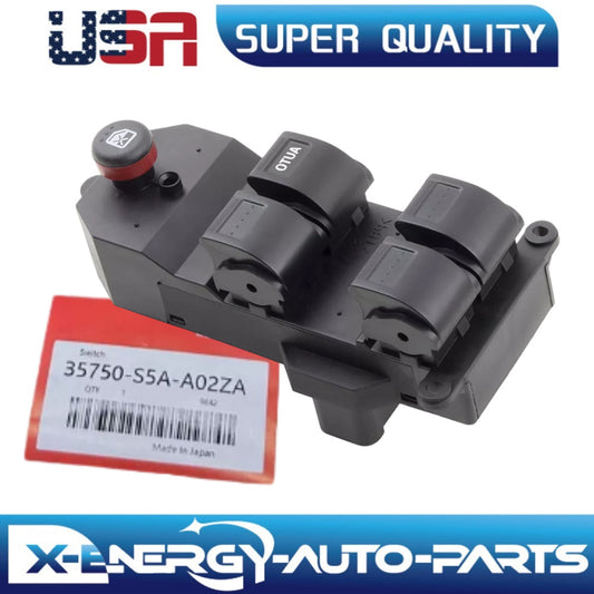 Master Power Window Switch For 2002-2006 for Honda CR-V CRV Drive Left