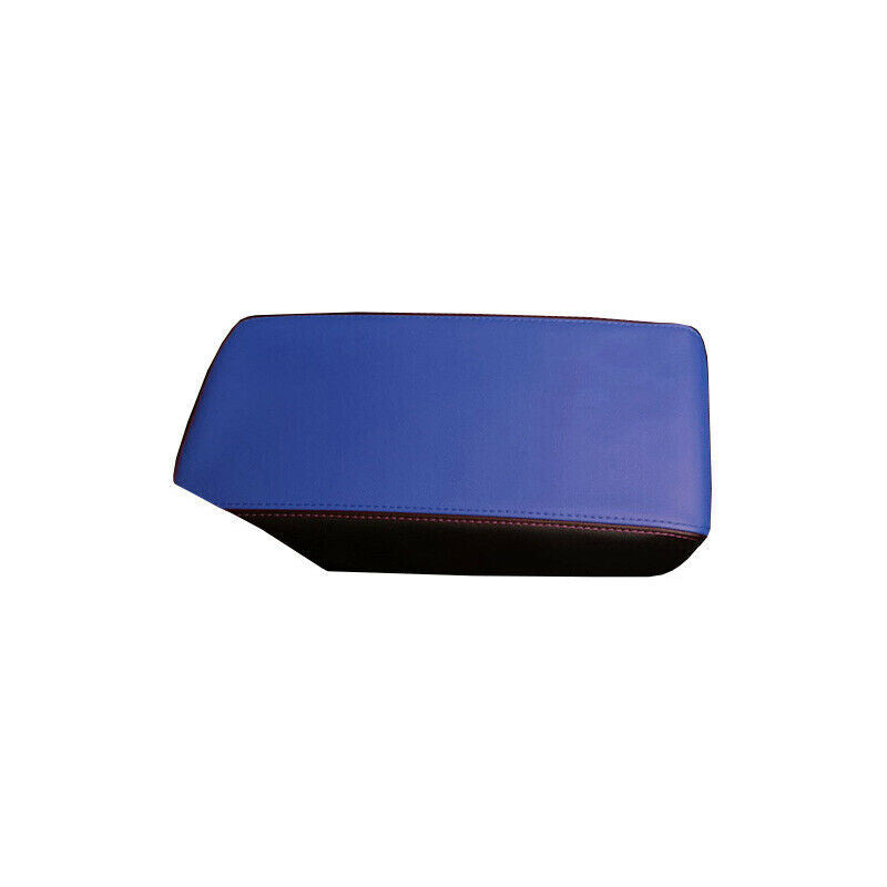 for Honda for Civic 11th 2022-23 Blue Leather Console Armrest Box Cover Holster Trim