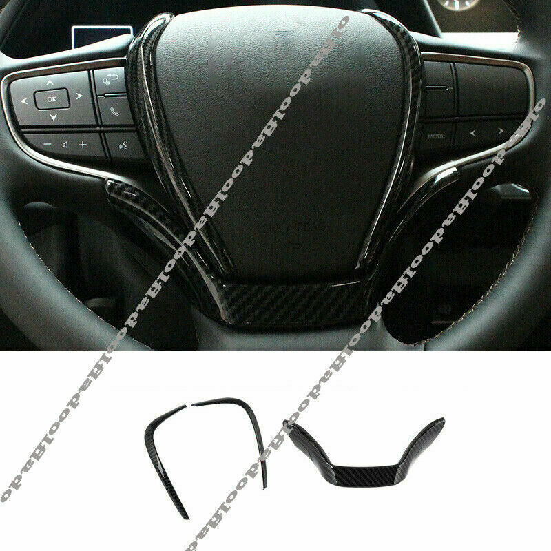 3P for Lexus UX 200 250h 2019-2022 Carbon Fiber Inner Steering Wheel Cover Trim