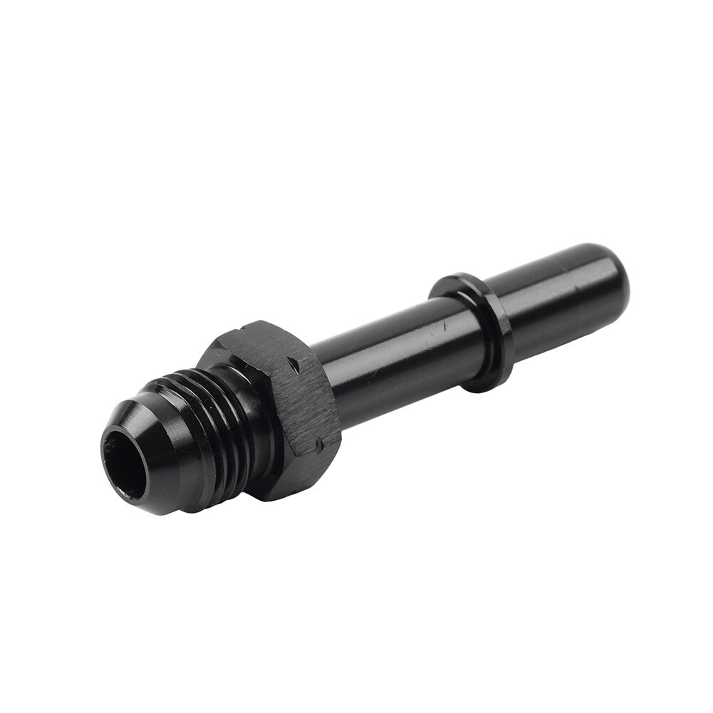 6AN Male to 5/16 Male SAE Quick-Disconnect Push-On EFI Fuel Rail Fitting