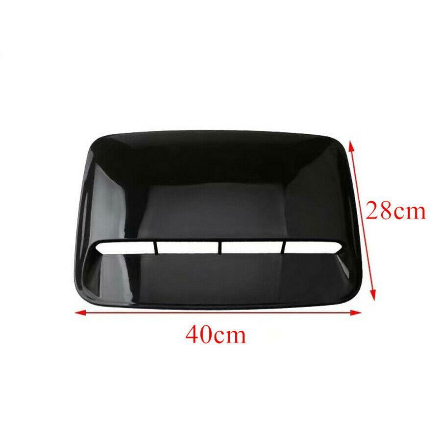 Suitable for automotive trim, black ABS glossy air intake hood/ventilation cap. n