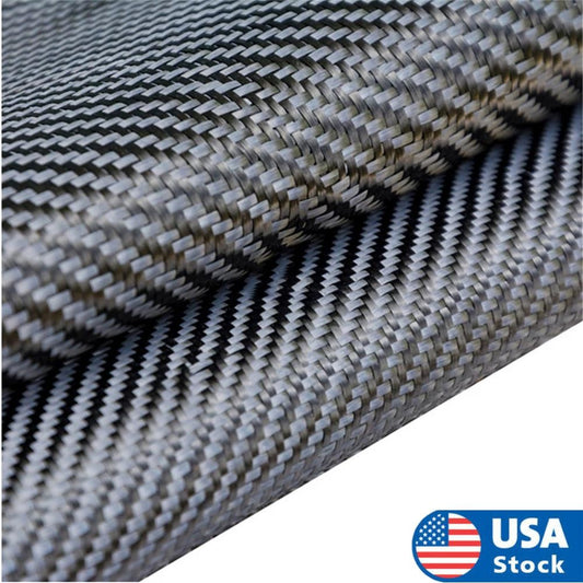 Carbon Fiber Fabric Cloth Twill Weave New Blak 2x2 Twill Weave (3k, 6oz,220gsm ) Q
