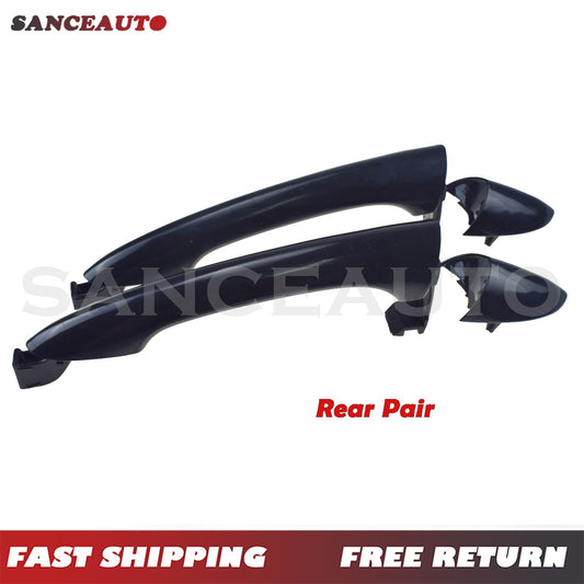 Two-piece rear LH right-hand exterior door handle set suitable for 2011-2015 for Hyundai Sonata (brand new). n