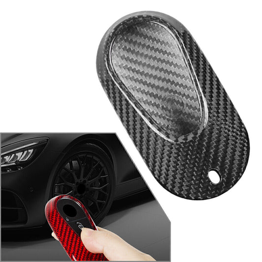 Silver Black Key Fob Case Cover for Mercedes Benz S Class S400 S350l S450l 2021 Q