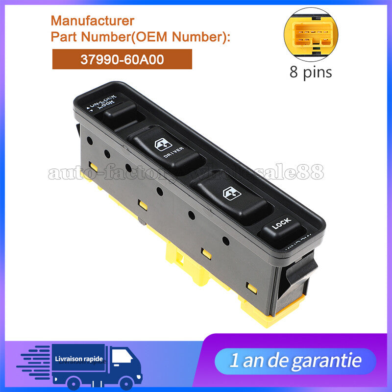 COMMANDE LEVE VITRE BOUTON 37990-60A00 POUR for SUZUKI VITARA I 88-97 NEUF n