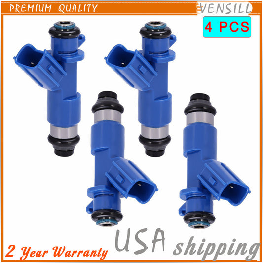 Set of 4 Pcs Fuel Injector 16450-RWC-A01 Fits For 410CC for Acura for RDX 2007-2012