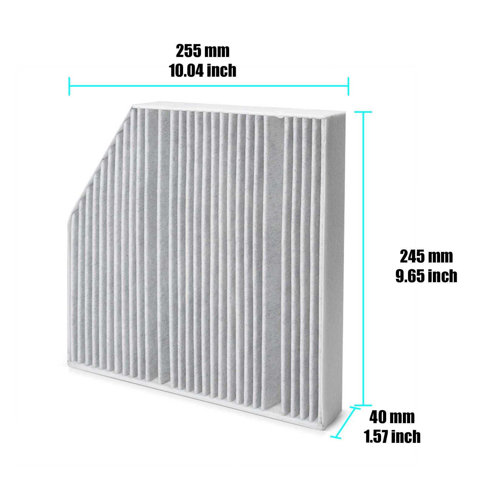 1PCS A2058350147 Cabin Air Filter for MERCEDES-BENZ E53 E63 AMG 2019 2020-2023 Q