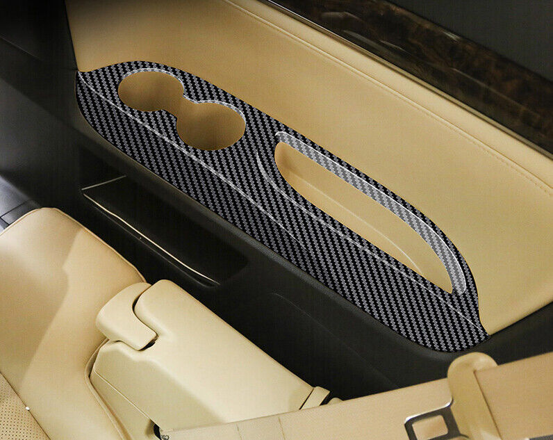 2015-2022 Trim Carbon Fiber for Toyota Alphard Rear Interior Door Armrest Frame