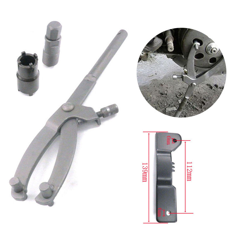 Variant bracket socket clutch removal and repair tool for GY6 139QMB scooter solid-mounted - n