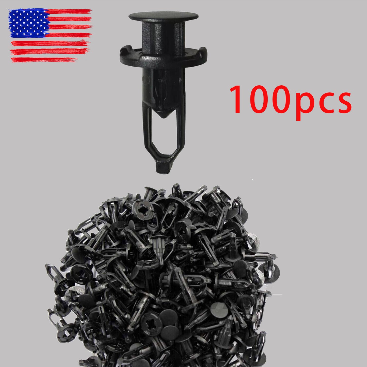 100X 52161-02020 Mudguard Anti-collision Fixing Clip for Toyota for Scion 52161-16010
